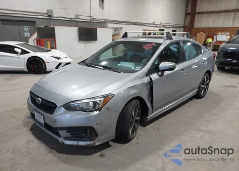 2021 Subaru Impreza Sport из США, поврежденный, VIN 4S3GKAM65M3605066